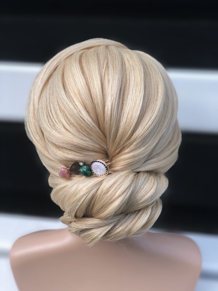 Updo with 3D
